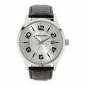 Jorg Gray Signature Men's Polished Silver Watch